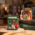 RoboTime 3D wooden puzzle Miniature house Post Office